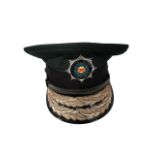 SIR RONNIE FLANAGAN'S PSNI CHIEF CONSTABLE HAT FROM THE JIM MCDONALD COLLECTION