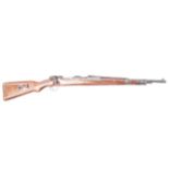 DEACTIVATED MAUSER K-98 BOLT ACTION RIFLE 7.92MM BARREL 24"