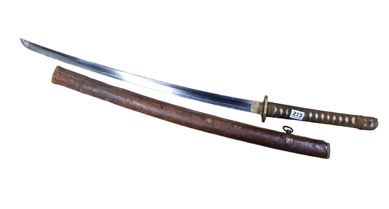 WORLD WAR 2 KATANA SIGNED KANE NORI