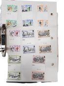 8 FOLDERS OF STAMPS