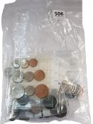 BAG MIXED COINS