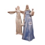 2 LARGE ROYAL DOULTON FIGURES