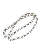 SILVER NECKLACE 49G