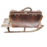 SLEIGH AND LEATHER CASE