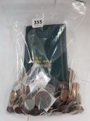 LARGE QUANTITY OF VARIOUS COINS