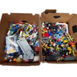 2 BOXES OF LEGO