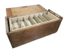 19TH CENTURY OAK BOX