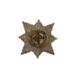 SILVER IRISH GUARDS BROOCH