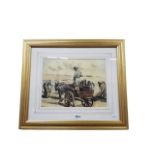 WILLIAM CONOR PRINT THE JAUNTING CAR