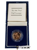 1984 PROOF HALF SOVEREIGN