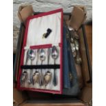 QUANTITY OF BOXED AND LOOSE EPNS CUTLERY