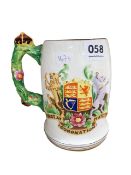 GEORGE VI CORONATION MUSICAL JUG