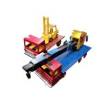 3 LARGE SCRATCH BUILT WOODEN CONSTRUCTION TOYS