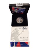 BRITANNIA 2017 UK 1OZ SILVER PROOF COIN