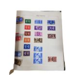 STAMP ALBUM AND MINT STAMPS