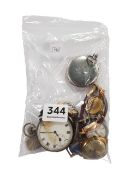 BAG OF WATCHES TO INCLUDE SILVER