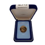 THE 1980 ONE HUNDRED DOLLAR GOLD COIN OF BELIZE 6.21G OF 0.500 FINE GOLD