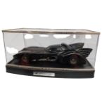 BAT MOBILE - 1.18 SCALE HOT WHEELS IN DISPLAY CASE