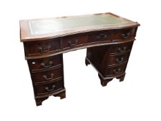 TWIN PEDESTAL DESK