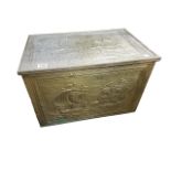 BRASS LOG BOX