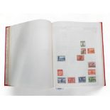 STAMP ALBUM TO INCLUDE GOOD QUANTITY OF PENNY REDS