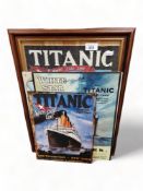 4 VARIOUS TITANIC SIGNS