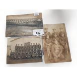 3 X WORLD WAR 1 POSTCARDS