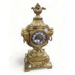 ANTIQUE ORNATE GILDED FRENCH CLOCK