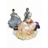 3 ROYAL DOULTON FIGURES