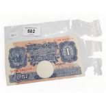 3 X BANK OF ENGLAND £1 BANKNOTES