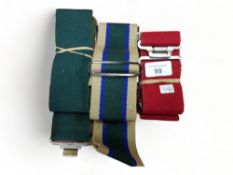 3 MILITARY STABLE BELTS
