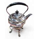 EPNS SPIRIT KETTLE AND STAND