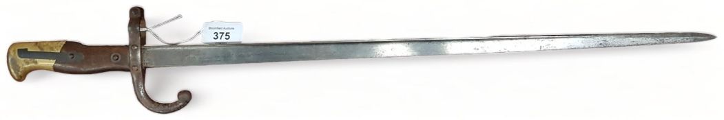MODIFIED FRENCH GRAS BAYONET FOR A VETTERLI