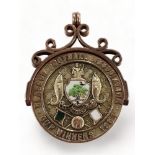 VERY RARE 9 CARAT GOLD MEDAL CELTIC F.C. - GLASGOW FOOTBALL ASSOCIATION CUP WINNERS 1904 MEDAL -