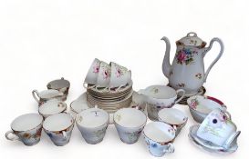 QUANTITY OF SHELLEY CHINA TO INCLUDE COFFEE SET