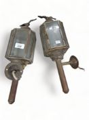 PAIR OF COACH LAMPS