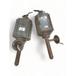 PAIR OF COACH LAMPS