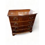 MODERN 4 DRAWER BOWFRONTED CHEST