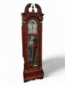 MODERN GOOD QUALITY 3 WEIGHT LONG CASED CLOCK