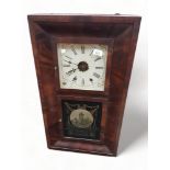 AMERICAN JEROME FISH BOX CLOCK