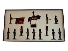 BRITAINS BOXED SET - LIMITED EDITION ROYAL GUARD OF HONOUR THE QUEENS COMPANY GRENADIER GUARDS 1899