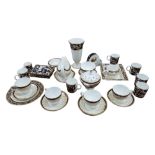 QUANTITY WEDGWOOD CORNUCOPIA DINNER, TEA & COFFEE SET