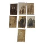 7 PHOTO POSTCARDS - A SPECIALS & B SPECIALS EARLY 1920s