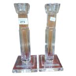 WATERFORD CANDLESTICKS