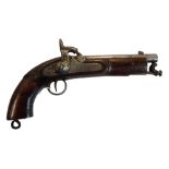 ANTIQUE PERCUSSION PISTOL