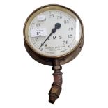 BRASS PRESSURE GAUGE