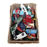 BOX OF CARS TO INCLUDE DINKY, CORGI ETC