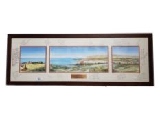 3 X FRAMED WATERCOLOURS