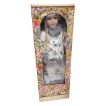 KNIGHTSBRIDGE COLLECTION PORCELAIN DOLL 'NINA' BOXED