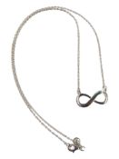 ARGENTO SILVER INFINITY NECKLACE